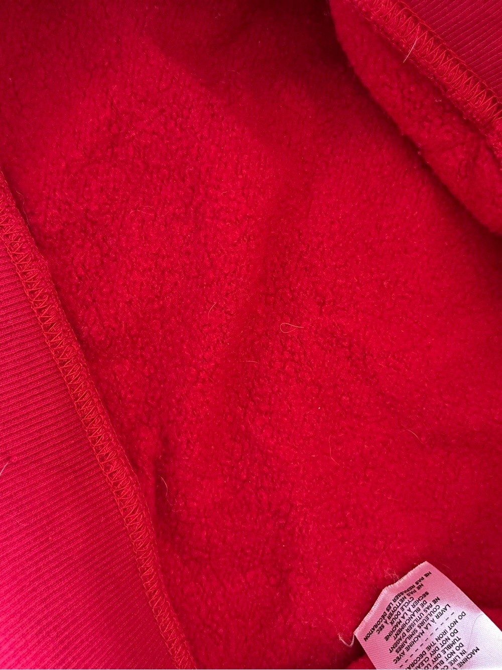 Levelweat Reds Script Logo Cowl Sweatshirt - Reds small - Picture 4 of 10